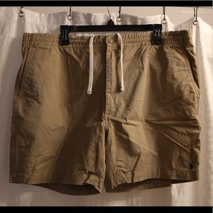 Polo shorts with ties